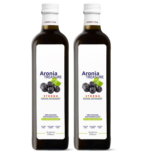 2 x Aronia Treasure, one month supply