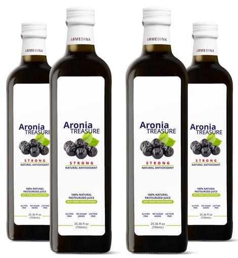 4 x Aronia Treasure, two months supply